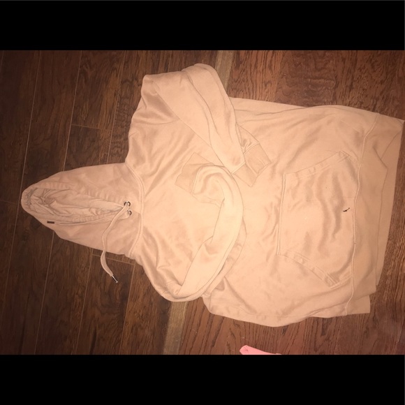 $25💛🤎 beige blue notes hoodie - Picture 2 of 3